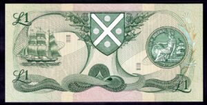 Bank Of Scotland: One pound, 30-7-1981, D/38 0425931, (Banknote Year Book; SC 109e), AU-UNC. - Image 2