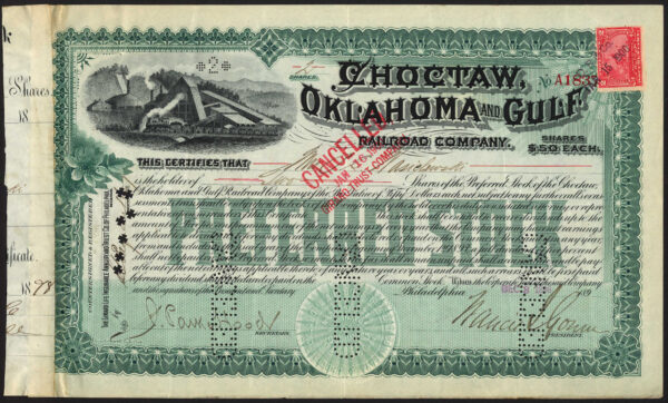 Choctaw Oklahoma and Gulf RR