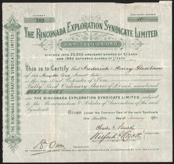 Rinconada Exploration