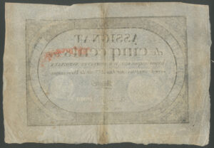 France, Republique Francaise, 500 livres, (8-2-1794), #264, serie 477, (Pick A77). GF+ - Image 2