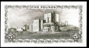 Isle Of Man, Government issue, 5 pounds, (1970s), John Paul signature, B prefix (BNYB IM42b). AUNC - Image 2