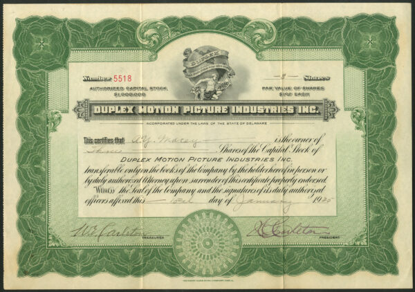 Duplex Motion Picture Ind