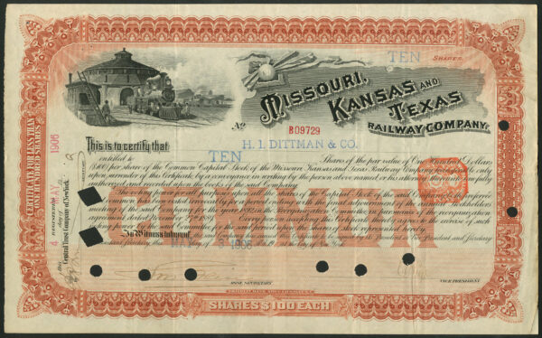 Missouri, Kansas and Texas pink
