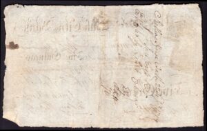 Bath City Bank (Cross, Bayly Senr, Sons, Gutch & Cross), 5 guineas, 1793, fine - Image 2