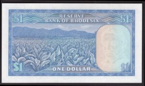 Rhodesia, Reserve Bank, 1 dollar, 18th April 1978 (Pick 34c). UNC. - Image 2