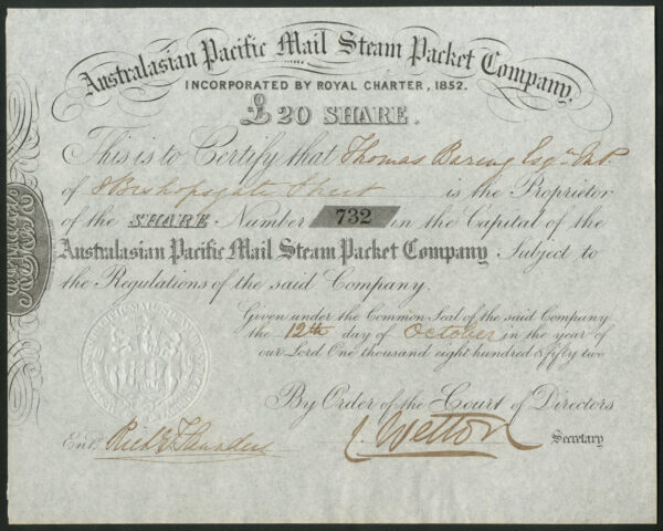 Australasian Pacific Mail Steam Packet