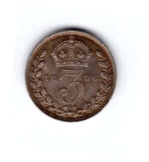 Victoria, threepence, 1896, AU - Image 2