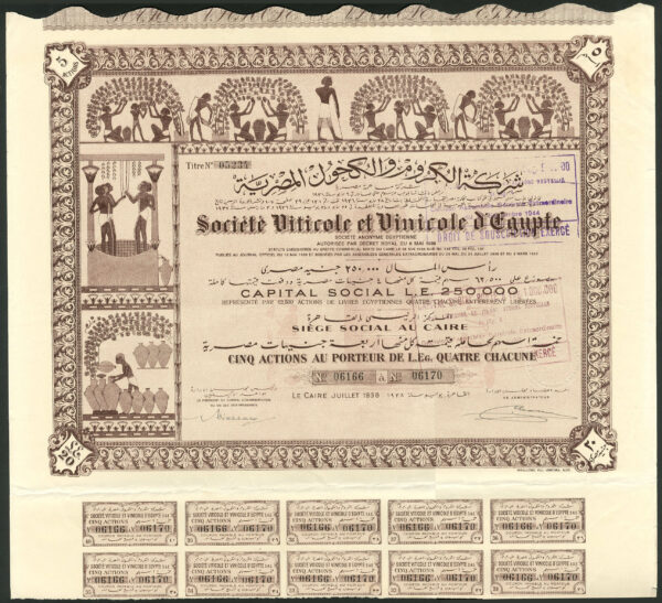 Soc Viticole et Vinicole 5 1938