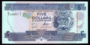 Solomon Islands, Central Bank, $5, series C/2, (2004) (WPM 26) - Image 1