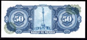Mexico, Banco de Mexico, 50 pesos, 22-7-1970, P8534568 (WPM 49s). AU. - Image 2