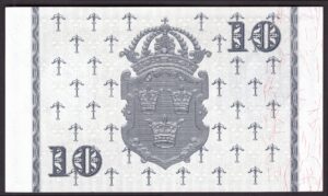 Sweden, Sveriges Riksbank, 10 kronor, 1962,17019118 (WPM 43i). EF. - Image 2