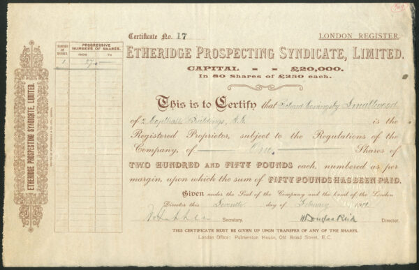 Etheridge Prospecting Syndicate