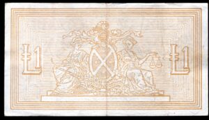 Scotland, Bank of Scotland, £1, 8-3-1949 (PMS BA98b). VF. - Image 2