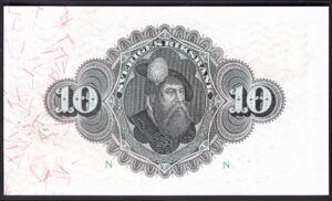 Sweden, Sveriges Riksbank, 10 kronor, 1937, H.123083 (WPM 34). EF. - Image 2