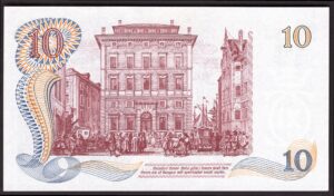 Sweden, Sveriges Riksbank, 10 kronor, 1668-1968, 0431713 (WPM 56a). AU. - Image 2