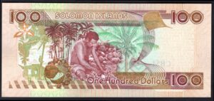 Solomon Islands, Central Bank, 100 dollars (2006), A/1 001985 (WPM 30a). AU-UNC. - Image 2