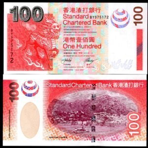 Hongkong, Standard Chartered Bank, $100, 1st July 2003 (Pick 293). AUNC.