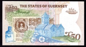 Guernsey, States Issue, £50 (1994), A100062 (BYB GU71a; Pick 59). UNC. - Image 2