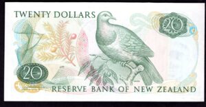 New Zealand, Reserve Bank, $20, Hardie signature (1981-85), TBF 691087 (WPM 173a). VF-EF. - Image 2