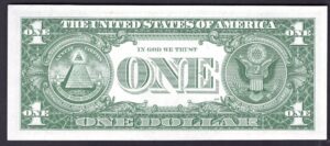 U.S.A., Federal Reserve, $1, 1963, Kansas City, replacement (Pick 443a), AUNC - Image 2