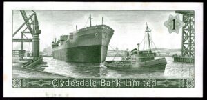 Scotland, Clydesdale Bank PLC, £1, 1-9-1969, series C/R (PMS CL30b). GEF. - Image 2