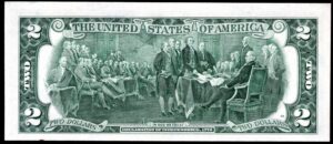 U.S.A., Federal Reserve Note, $2, 1976, Atlanta, F59864231A (Pick 461). AUNC. - Image 2