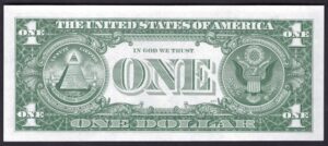 United States, FRN, $1, 1963, New York, B73104774A (WPM 443a). VF-EF. - Image 2