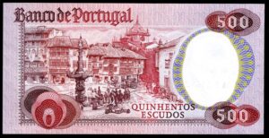 Portugal, Banco de Portugal, 500 escudos, 4-10-1979 (Pick 177a), AB 11692. NEF. - Image 2