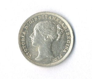 Victoria, Threepence, 1878, GEF - Image 1