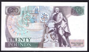 Bank of England, Gill, £20 (1988), 33T 757075 (Dugg. B355). NEF. - Image 2
