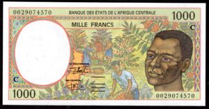 Central African States, Congo, 1,000 francs, [20]00 29074570 (WPM 102Cg). UNC.