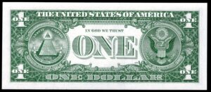 U.S.A., Federal Reserve, $1, 1963A, Minneapolis, replacement (Pick 443br), UNC. - Image 2