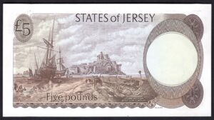 Jersey, States Issue, £5 (1976), series, FB (BYB JE22a). AU-UNC. - Image 2