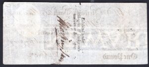 Newark Bank (Pocklington, Dickinson and Company), £1,180[9] (Outing 1488i). F-VF. - Image 2