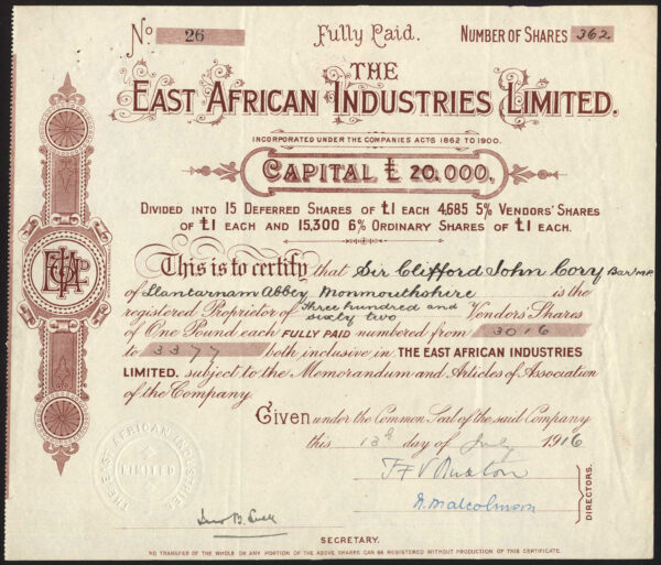 East African Industries 26