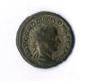 Gordian III, 238-244AD, antoninianus, rev. PM TR PV COS II PP, VF - Image 1