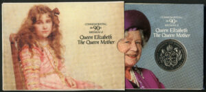 Queen Mother 90th Birthday Crown, Royal Mint - Image 1