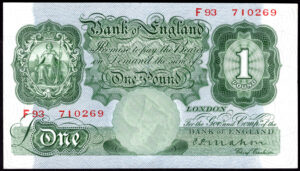 Bank of England, C. P. Mahon, 1 pound, (1928) (EPM B212), GEF
