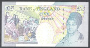 Bank of England, Bailey, £5 (2004). Series LD21 (Duggleby; B398). EF. - Image 2