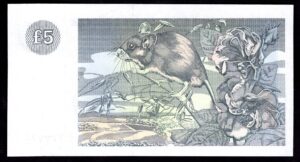 Scotland, Clydesdale Bank plc, £5, 28-6-1989, D/LU 120029 (PMS CL42d). AUNC. - Image 2