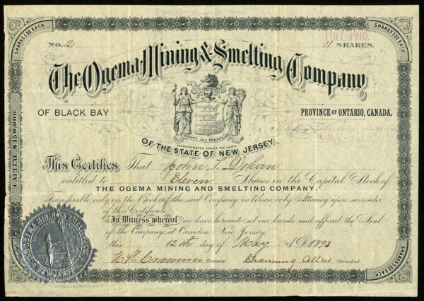 Ogema Mining & Smelting
