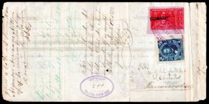 Mexico: Bill of Exchange from Antonio de la Pena, Masocota 1892, to Banco de Londres y Mexico No 6091. - Image 2
