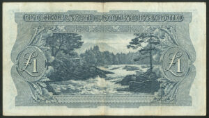 Scotland, Clydesdale & North of Scotland Bank Ltd., £1, 1st June 1955, VF - Image 2