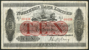 Northern Ireland, Northern Bank Ltd., £10, 1st April 1942, H. J. Craig (TBB NI623e), AVF