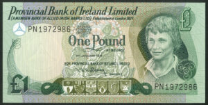 Northern Ireland, Provincial Bank of Ireland Ltd., £1, 1st Jan 1979, F.H. Hollway (BNYB NI706b), UNC