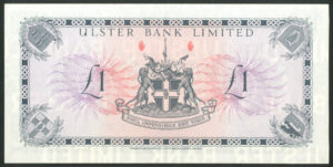 Northern Ireland, Ulster Bank Ltd., £1, 1st March 1976, R.W. Hamilton (BNYB NI806b), AUNC - Image 2