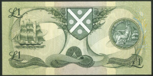 Scotland, Bank of Scotland, £1, 19th Aug 1988 (BNYB SC109f). UNC - Image 2
