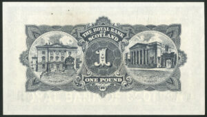 Scotland, Royal Bank of Scotland, £1, 1st July 1957, W. R. Ballantyne (BNYB SC803), GEF - Image 2