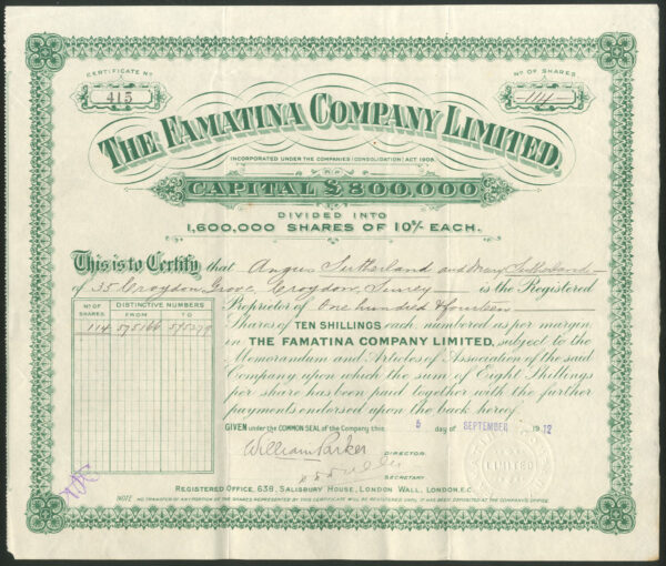 Famatina Company