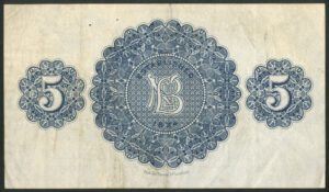 Northern Ireland, Northern Bank Ltd., £5, Belfast, 1st Oct 1968 (BNYB NI614), VF - Image 2